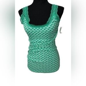 Old Navy 2013 Small Lace Print Color Green